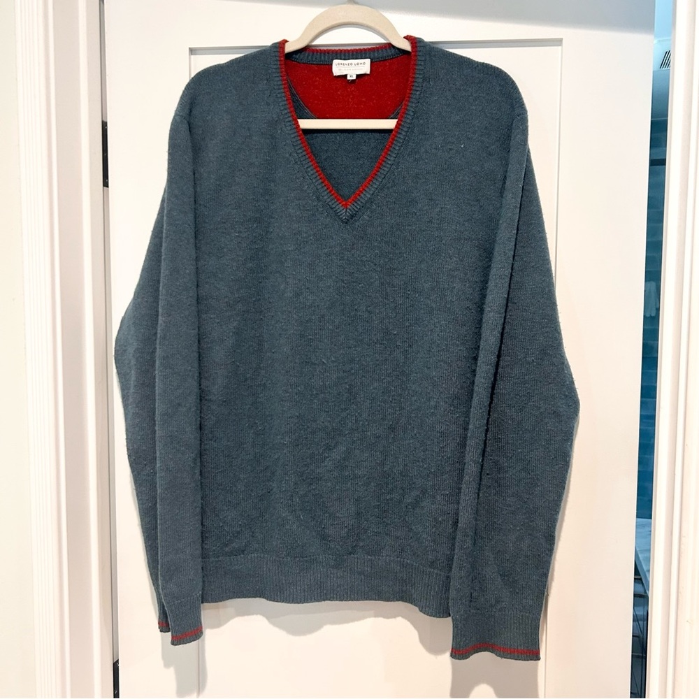 Lorenzo Uomo Cashmere blend V-Neck Sweater